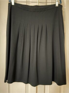 Classic Black Pleated J. Jill Skirt